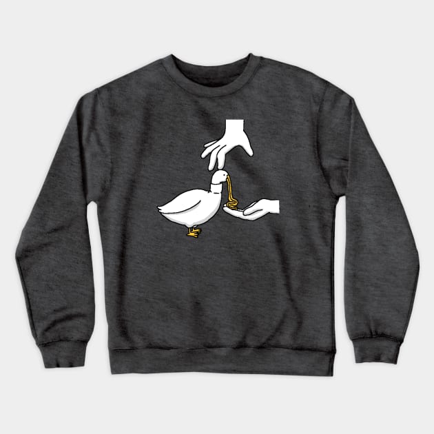 Duck Sanitiser Crewneck Sweatshirt by Master Tingus store